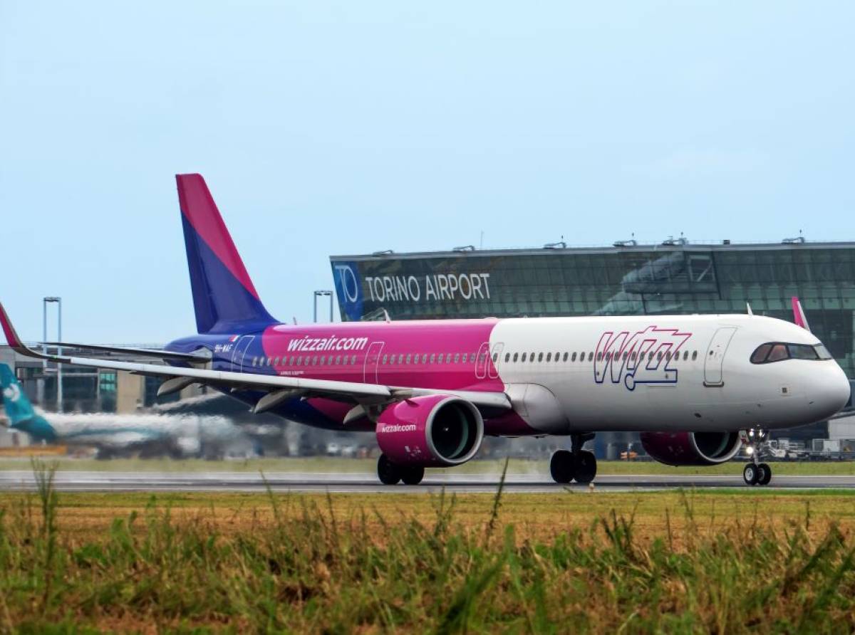 Wizz Air lancia il nuovo collegamento Torino Caselle-Budapest: tre voli a settimana dal 28 ottobre 2025